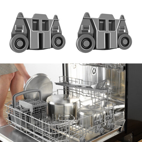 ABS-Geschirrspülkorbrollen-Set (4 Stück) 1