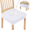 Stretch Dining Chair Seat Cover Polyester 1 Pack 1