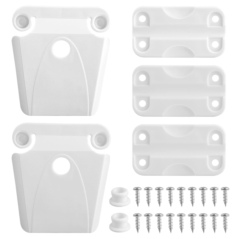Cooler Hinge And Latch Kit With Screws For Yeti Rtic Pelican 975221200907