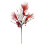 Heart-Shaped Red Berry Pick Artificial Decor 50cm 1
