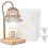 Gold Flower Candle Warmer Lamp with Timer and Adjustable 1