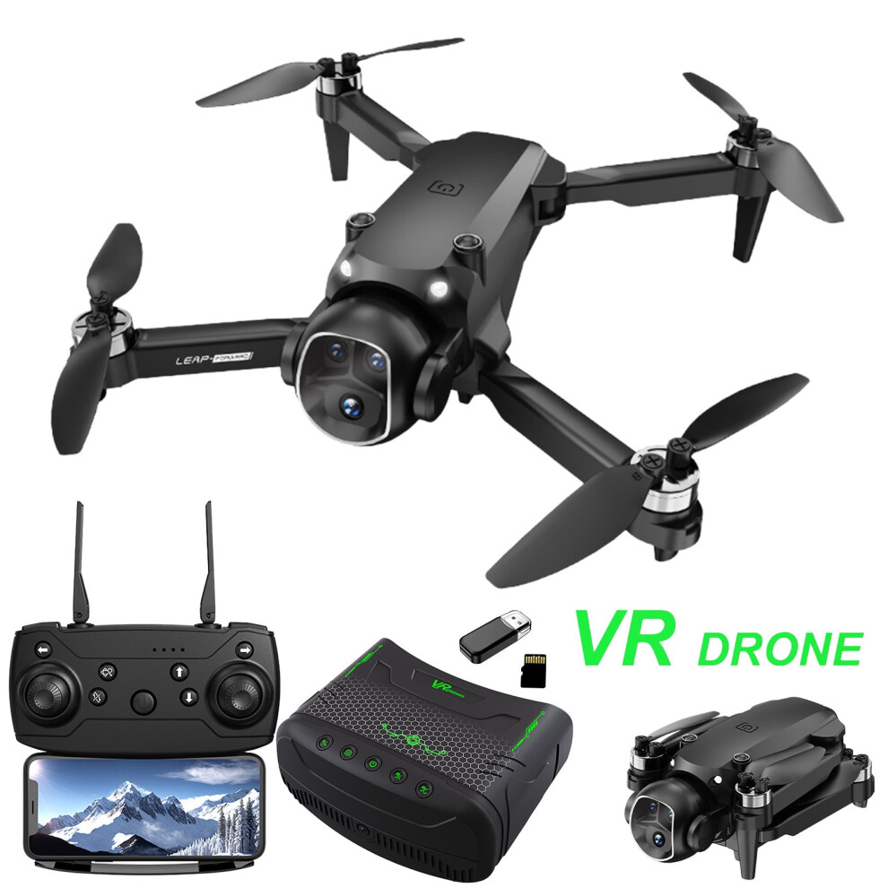 Brushless Fpv Drone With Vr Glasses, 2.4G Rc Quadcopter 974856871896