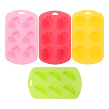 Moule à bonbons en silicone, couleurs assorties, 4 pièces