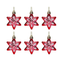 Star Red Christmas Tree Decoration Pendant Accessories Wedding New Year'S Day New Year'S Window Decoration Pendant,A