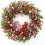 22" Valentine's Day Wreath with Bears and Berries 1
