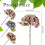 Artificial Flowers,Hydrangea Flowers Artificiales Bouquets Hydrangea With Stems For Home Wedding Table Core Decoration 3