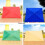Toldo de repuesto rectangular para sombrilla, 300 x 250 cm, color caqui. 4