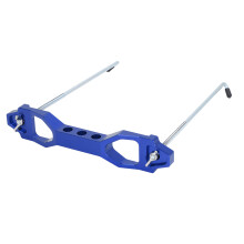 Heavy Duty Rustproof Aluminum Battery Tie Down Bracket 21/22F Blue