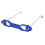 Heavy Duty Rustproof Aluminum Battery Tie Down Bracket 21/22F Blue 1