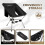 Ultralight Folding Camping Chair Black 1PC 4