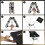 Ultralight Folding Camping Chair Black 1PC 5