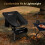 Ultralight Folding Camping Chair Black 1PC 6