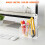 Acrylic Dry Erase Marker Holder with Magnet 2-Compartment 2
