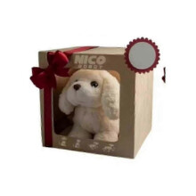 (White Golden Retriever)Nico Robot Dog,Cat,My Realistic Robot Puppy, Interactive Plush Toy That Acts Like a Real Puppy,Cat