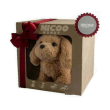 (Golden Retriever)Nico Robot Dog,Cat,My Realistic Robot Puppy, Interactive Plush Toy That Acts Like a Real Puppy,Cat