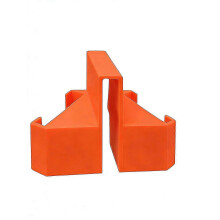 (Saffron) Secure Phone & Action Camera Holder with Clip for Net & Fence Fixed Tennis Net Mount