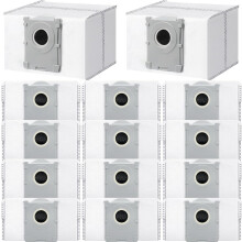 14er-Pack Staubsaugerbeutel, kompatibel mit Ecovacs Deebot X8 Pro Omni/T50 Pro Omni/T80 Omni/X9 Pro Omni Saugrobotern, 3,5 l Fassungsvermöge