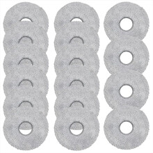 (16 Stück) Wischmopp-Pads kompatibel mit Dreame X50 Ultra/X40 Ultra/L40 Ultra/L30 Ultra/X30 Ultra/L20 Ultra/L10s Ultra Gen2/X40 Master/L50 P