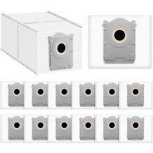 Packung mit 14 Staubsaugerbeuteln, kompatibel mit Ecovacs Deebot X8 Pro Omni, X9 Pro Omni, T50 Pro Omni, X8/X9 Omni, T50/T80 Omni, T50 MAX P