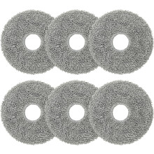 Balenie 6 náhradných dielov na utierky, príslušenstvo kompatibilné s Roborock Saros 10R / Q Revo / Qrevo MaxV / Qrevo Master / Qrevo Slim /