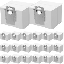 20 kpl Q5 Q7 -pölypusseja, yhteensopiva Roborock Q7 M5+, Q10 S5+, Q10 X5+, Q5 Max+, S8+, S8 Pro Ultra, Q7 Max+/Max, Q8 Max+, S7 Pro Ultra, Q