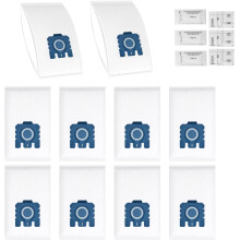 Packung mit 16 Staubsaugerbeuteln S8340, kompatibel mit Miele GN 3D Staubsaugern S2, S4, S5, S6, S8, Complete C2/C3, Classic C1 und Staubsau