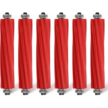 6er-Pack Hauptbürsten, kompatibel mit Roborock S7 / S7 Plus / S7 MaxV / S7 MaxV Plus / S7 MaxV Ultra / Q7 / Q7 Max / Q7 Max Plus / Q7 Maxv /