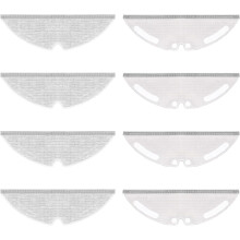 Almohadillas de repuesto compatibles con el robot aspirador Dreame D20/D20 Pro Plus, 8 unidades