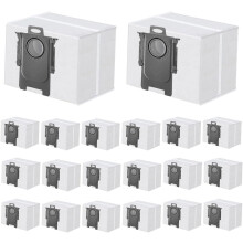 20er-Pack Staubbeutel, kompatibel mit Roborock Q7 M5+, Q10 S5+/Q10 X5+, S8 Pro Ultra, S8+, Q7 Max+, Q8 Max+, Q5 Max+, Q5+, Q5 Pro+, S7 Max U