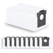 10 Staubsaugerbeutel, kompatibel mit Dreame L10s Ultra Gen 2/Gen 3/X30/X40/X50/L40s Pro Ultra, kompatibel mit Dreame L40/Aqua10/Matrix10 Ult