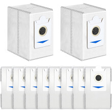 ALLE Staubsaugerbeutel für Ecovacs T30S / T30S PRO / X5 Omni/Deebot X2 Omni / X2 Pro Saugroboter, Aktivkohle-Staubbeutel