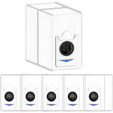 (6er-Pack) Ersatz-Staubbeutel für ECOVACS DEEBOT T30S Combo/X2 Combo Staubsauger, Staubsaugerbeutel, Zubehör für Abfallbeutel