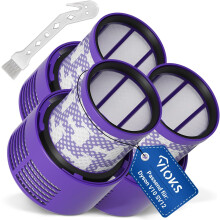 VIOKS HEPA-Filterset für Staubsauger, 3er-Pack, kompatibel mit Dyson Filter 969082-01, inklusive Reinigungsbürste - Kompatibilität mit Staub