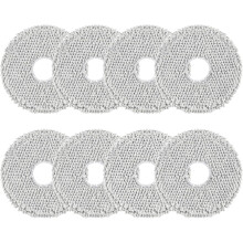 Paquete de 8 toallitas compatibles con Ecovacs Deebot X2/T20/T20e/T50 OMNI, T30/T30C/T30S Pro/Combo Omni, compatible con Xiaomi X20/X10+ Plu