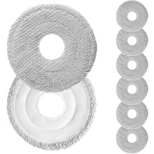 8er-Pack Wischmopp-Pads, kompatibel mit Xiaomi X20 Max / X20 Pro / X20+ / X10+ Saugrobotern; Premium-Mikrofasertücher, kompatibel mit Dreame
