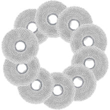 Verpakking van 10 T50-doekjes, compatibel met Ecovacs Deebot T50 Pro Omni/T50 Omni/T50 Max, T30C, T30 Pro, T30S Pro/Combo/Complete, N30 en a
