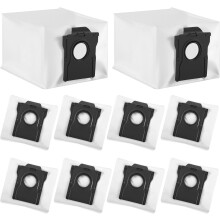 Paquete de 10 bolsas para aspiradora compatibles con DreameX40 X50 Ultra Complete/ D10 Plus Gen 2/L10s Ultra Gen2, compatibles con Dreame L1