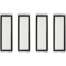 (Verpakking van 4) Q Revo vervangend HEPA-filter, compatibel met de Roborock Q Revo robotstofzuiger, vervangend filter Q Revo filter 4-pack