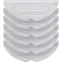 Verpakking van 6 zilverionenreinigingsdoekjes, compatibel met de Roborock S8 / S8+ / S7 MaxV / S7 MaxV Plus / S7 MaxV Ultra / S7 Pro Ultra /