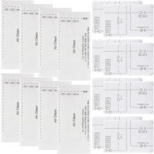 8 balení filtrov Airclean a ochranných filtrov motora, náhradné filtre kompatibilné s Miele Compact C2, Compact C1, Complete C1, S241, S290,