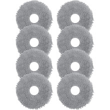Paquete de 8 toallitas compatibles con Roborock Q Revo/Qrevo S/Qrevo Pro/Qrevo Master/Qrevo Edge/Qrevo Curv/Qrevo Slim/S5V/QV 35A 35S/QR 598