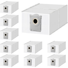 10 db-os 4 literes porszívózsák csomag, kompatibilis az Ecovacs Deebot X8 PRO Omni / X8 OMNI / X9 PRO Omni / T50 PRO Omni / T50 MA