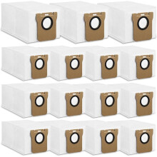 Verpakking van 15 stofzuigerzakken, compatibel met Dreame L10s Ultra/ L20 Ultra/ L10 Ultra, Xiaomi X10+, X20+ robotstofzuiger, grote capacit