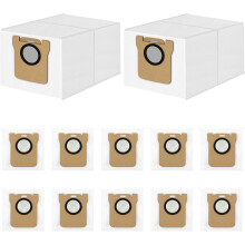 12 pölynimuripussin pakkaus, yhteensopiva Xiaomi X10+/X20+, X20 Pro/Max, yhteensopiva Dreame L20/L10s/L10/L10s Pro/L50 Pro Ultra, L20 Ult -l