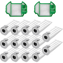 14er-Pack Staubsaugerbeutel, kompatibel mit Vorwerk Kobold VK7 FP7 Premium-Filterbeuteln, kompatibel mit Kobold, FP7 Staubsaugerbeuteln