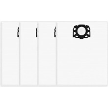 Saci de aspirator DLRBNDMGF 4/10, compatibili cu Kärcher, WD4 WD5 WD6 MV4 MV5 MV6 WD5P WD6P KFI 487 Piese aspirator de uz casnic (4 buc)