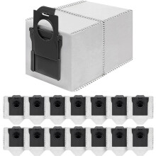15er-Pack Ersatz-Staubsaugerbeutel, kompatibel mit Dreame X50 Ultra/X40 Ultra/X30 Ultra/L50 Ultra/L40 Ultra/L10s Ultra Gen 2/L10s Pro Ultra