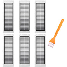6 HEPA-Filter kompatibel mit Xiaomi Roborock S5 Max, S6 Pure, S6 Max, S6 MaxV, S65, S60, S6, S55, S51, S50, S5