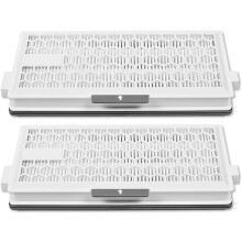 2 HEPA Airclean Plus 50 Filter, kompatibel mit Miele Complete C3 Powerline, S8340 Staubsaugerfilter – Air Clean SF-HA 50, kompatibel mit Co