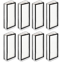 (Pachet de 8) Filtre HEPA de schimb Q5 Max+ compatibile cu Roborock Q5 Max+, Q5 Pro, Q5 Pro+, Q8 Max, Q8 Max+, Q7, Q7+, Q7 Max, Q7 Max+, Q5
